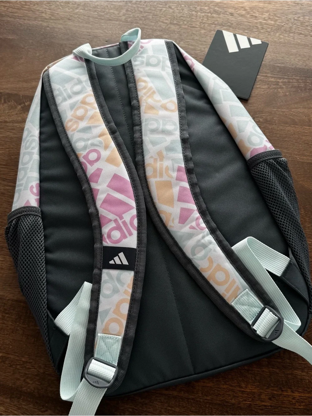 Adidas Backpack with multiple pockets and padded for laptop New with Tags - Picture 4 of 5